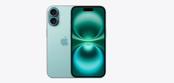 SIM-Free Apple iPhone 16 5G - 128GB - Teal